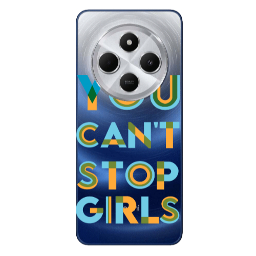 Xiaomi Redmi 14c You Cant Stop Girls Transparent Silicone TPU Θήκη