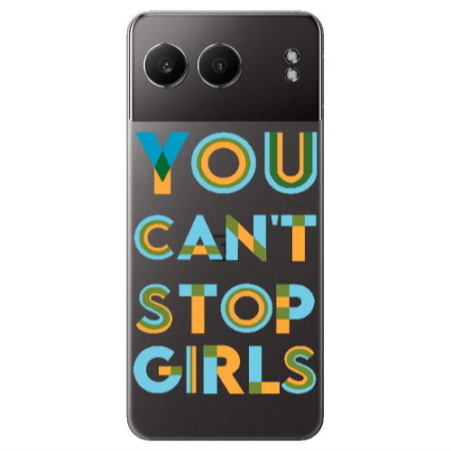 Oneplus Nord 4 You Cant Stop Girls Transparent Silicone TPU Θήκη