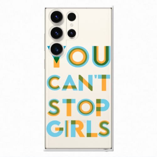 Samsung S25 Ultra You Cant Stop Girls Transparent Silicone TPU Θήκη