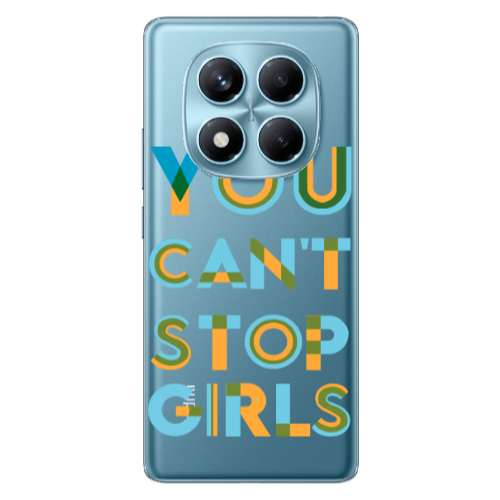 Xiaomi Redmi Note 14 Pro You Cant Stop Girls Transparent Silicone TPU Θήκη
