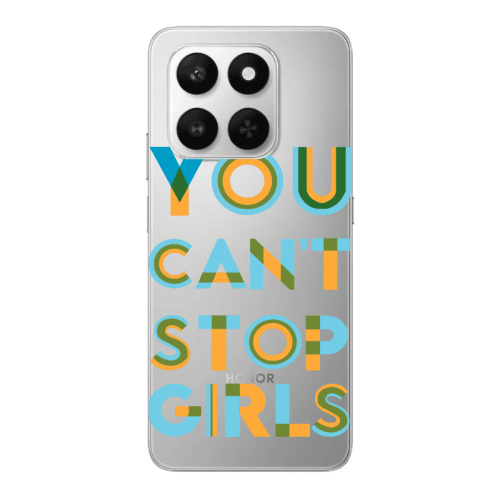 Honor Magic 400 Smart You Cant Stop Girls Transparent Silicone TPU Θήκη