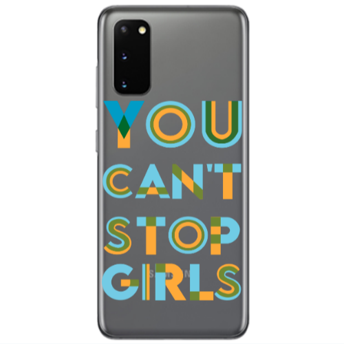 Samsung S20 You Cant Stop Girls Transparent Silicone TPU Θήκη