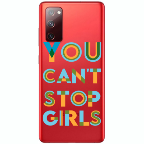Samsung S20 FE You Cant Stop Girls Transparent Silicone TPU Θήκη