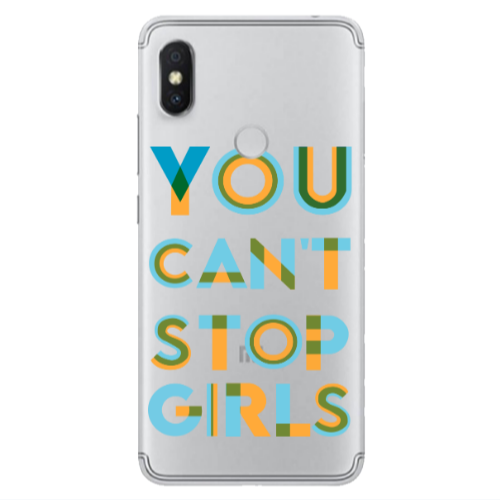 Xiaomi Redmi S2 You Cant Stop Girls Transparent Silicone TPU Θήκη