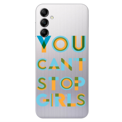Samsung A24 You Cant Stop Girls Transparent Silicone TPU Θήκη