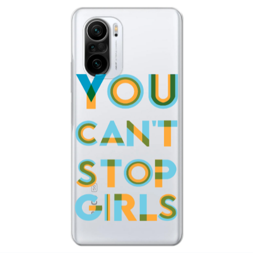 Xiaomi Poco F3 You Cant Stop Girls Transparent Silicone TPU Θήκη