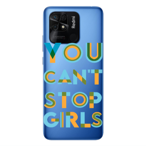 Xiaomi Poco C40 You Cant Stop Girls Transparent Silicone TPU Θήκη