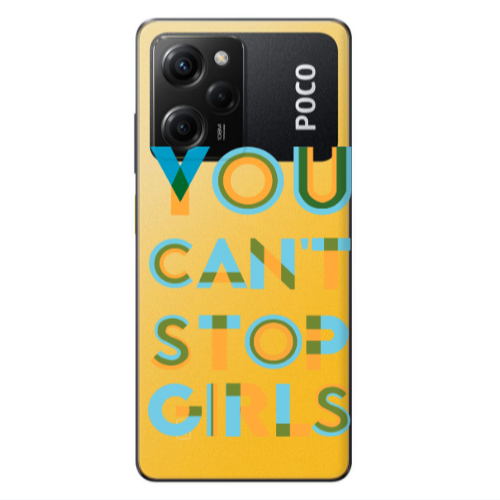 Xiaomi Poco X5 Pro You Cant Stop Girls Transparent Silicone TPU Θήκη