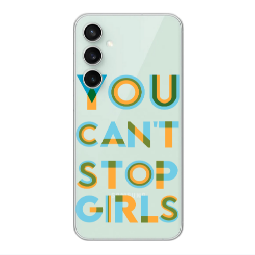 Samsung S24 Plus You Cant Stop Girls Transparent Silicone TPU Θήκη