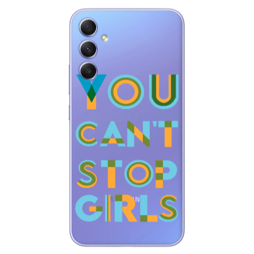 Samsung A16 You Cant Stop Girls Transparent Silicone TPU Θήκη