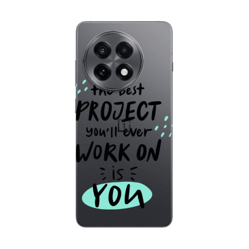 Oneplus 13 5G The Best Project Transparent Silicone TPU Θήκη