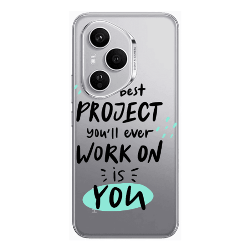 Honor Magic 400 Pro The Best Project Transparent Silicone TPU Θήκη