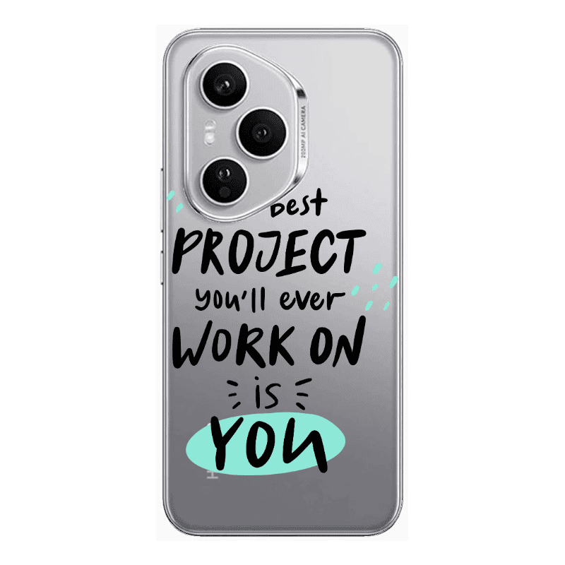 Honor Magic 400 Pro The Best Project Transparent Silicone TPU Θήκη