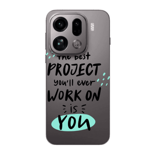 Oppo Find X9 Pro The Best Project Transparent Silicone TPU Θήκη