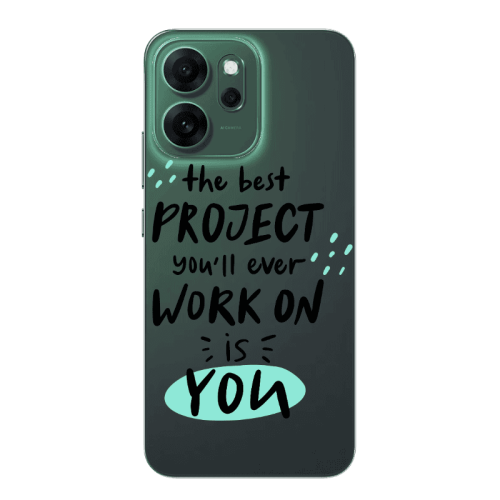 Oppo 14 F The Best Project Transparent Silicone TPU Θήκη