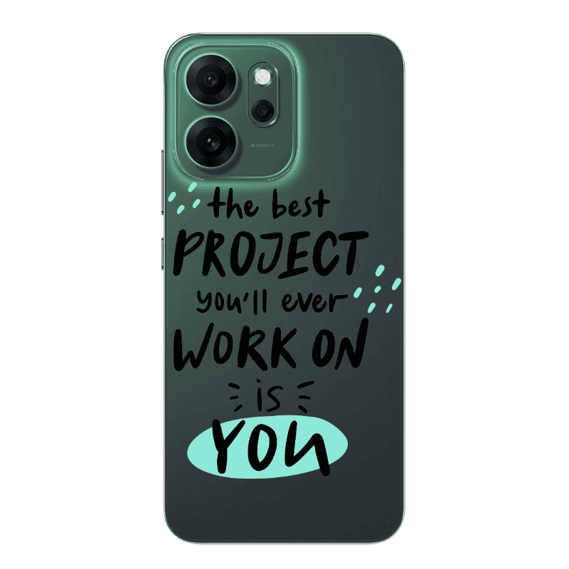 Oppo 14 F The Best Project Transparent Silicone TPU Θήκη