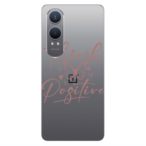 Oneplus Nord Ce 4 lite Think Positive Transparent Silicone TPU Θήκη