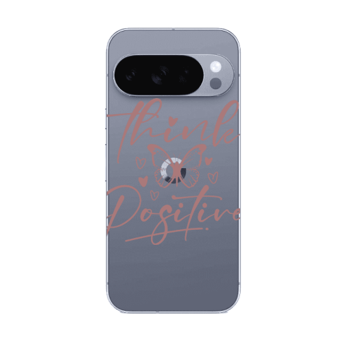 Google Pixel 10 Pro Think Positive Transparent Silicone TPU Θήκη