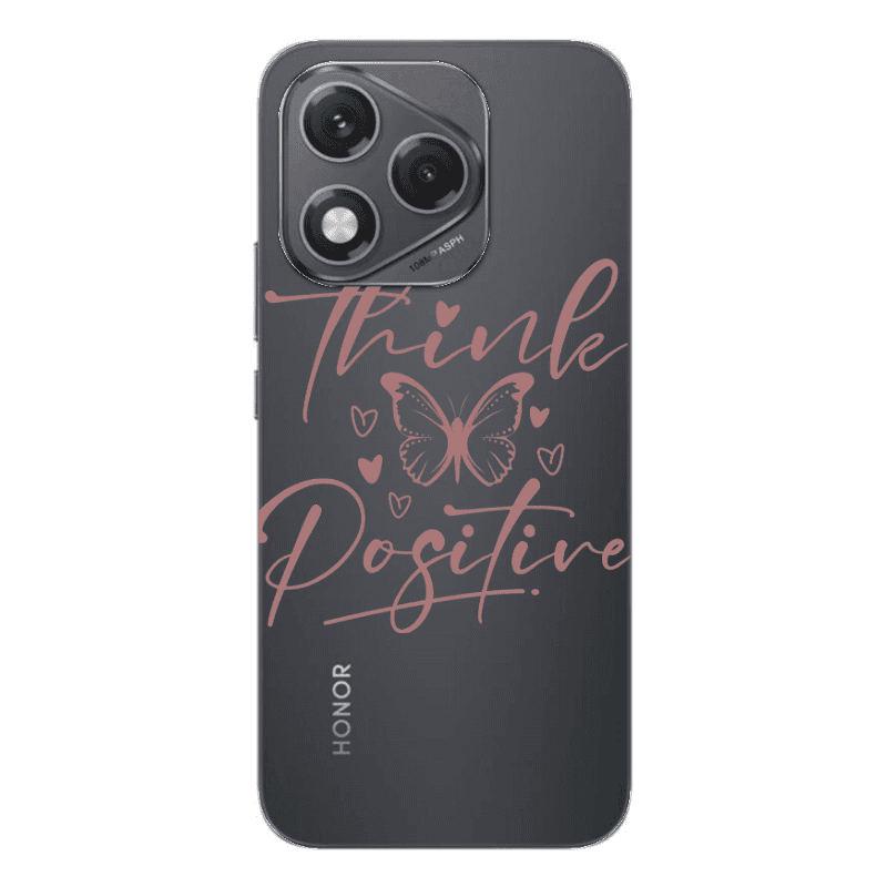 Honor 400 Lite Think Positive Transparent Silicone TPU Θήκη