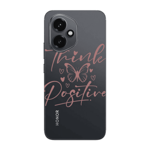 Honor Magic 400 Think Positive Transparent Silicone TPU Θήκη