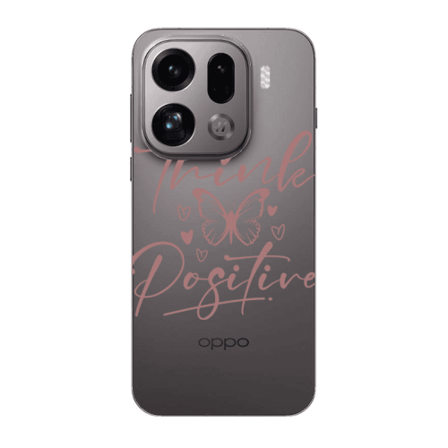Oppo Find X9 Pro Think Positive Transparent Silicone TPU Θήκη