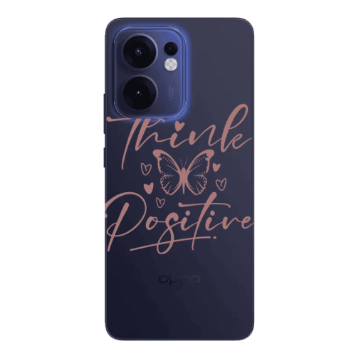 Oppo Reno13 FS Think Positive Transparent Silicone TPU Θήκη