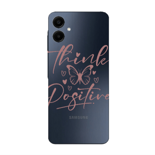 Samsung A06 Think Positive Transparent Silicone TPU Θήκη