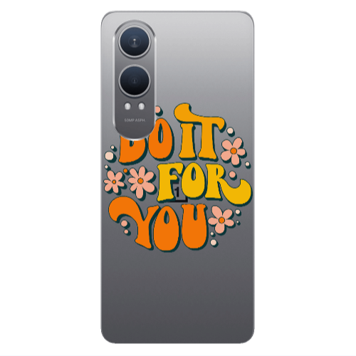 Oneplus Nord Ce 4 lite Do it For You Transparent Silicone TPU Θήκη
