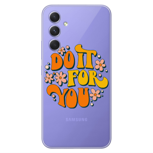 Samsung A56 Do it For You Transparent Silicone TPU Θήκη