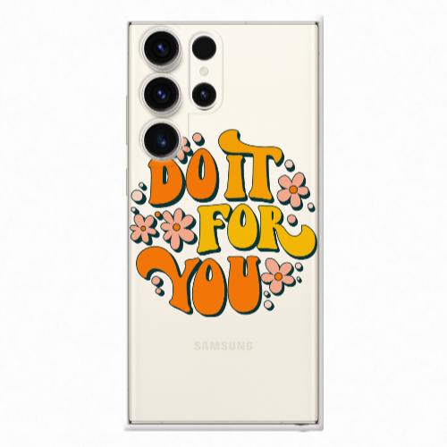 Samsung S25 Ultra Do it For You Transparent Silicone TPU Θήκη