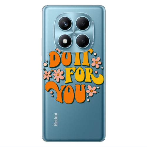 Xiaomi Redmi Note 14 Pro Do it For You Transparent Silicone TPU Θήκη