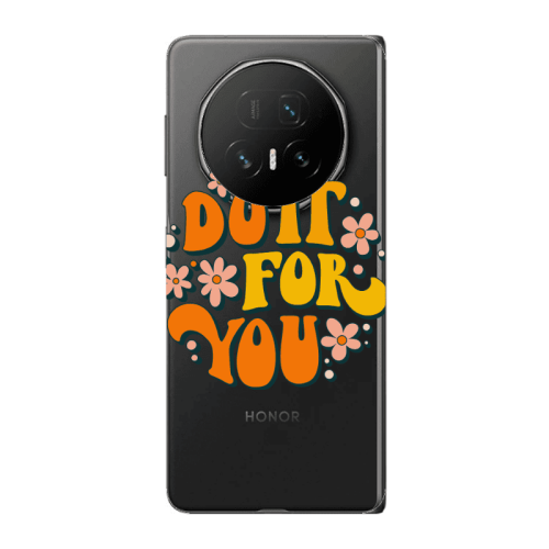 Honor Magic V5 Do it For You Transparent Silicone TPU Θήκη