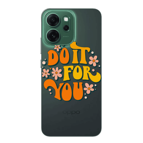 Oppo 14 F Do it For You Transparent Silicone TPU Θήκη