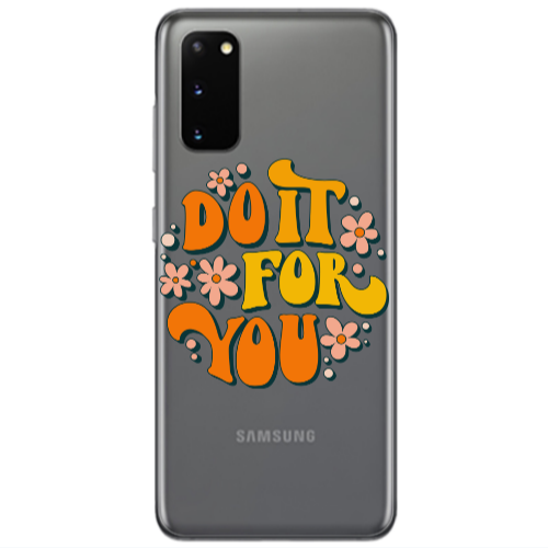 Samsung S20 Do it For You Transparent Silicone TPU Θήκη