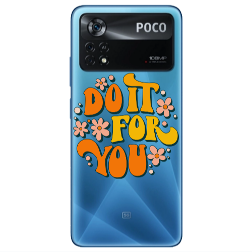 Xiaomi Poco X4 Pro Do it For You Transparent Silicone TPU Θήκη