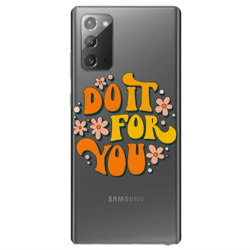 Samsung Note 20 Do it For You Transparent Silicone TPU Θήκη