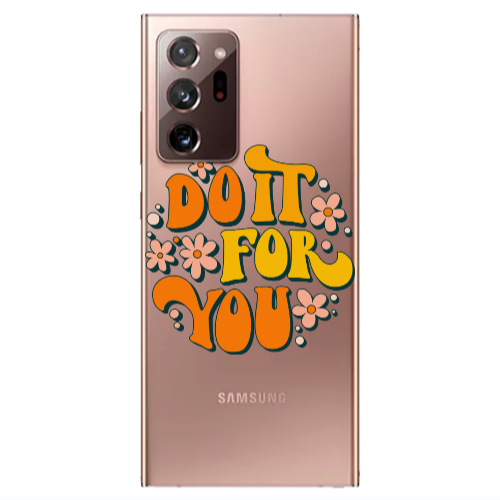 Samsung Note 20 Ultra Do it For You Transparent Silicone TPU Θήκη