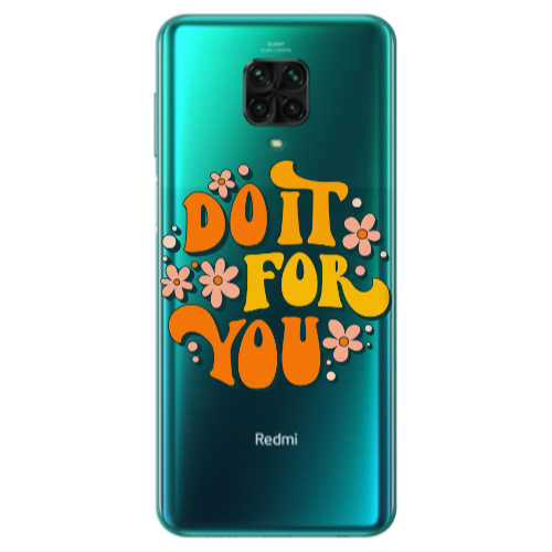 Xiaomi Redmi Note 9S Do it For You Transparent Silicone TPU Θήκη