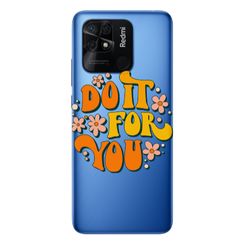 Xiaomi Poco C40 Do it For You Transparent Silicone TPU Θήκη