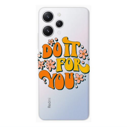 Xiaomi Redmi 12 Do it For You Transparent Silicone TPU Θήκη