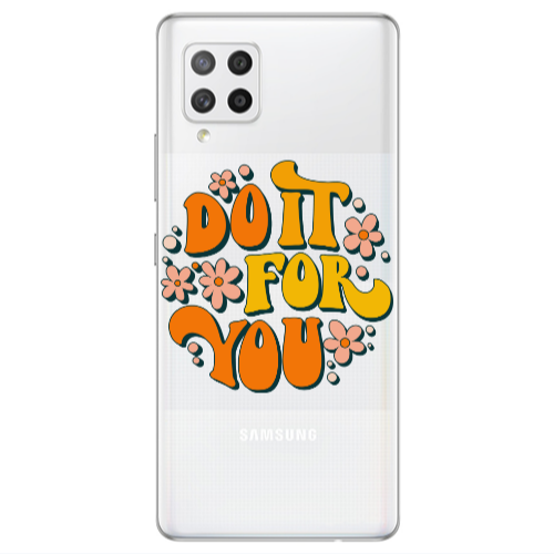 Samsung A42 5G Do it For You Transparent Silicone TPU Θήκη