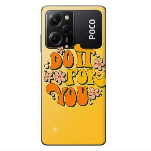 Xiaomi Poco X5 Pro Do it For You Transparent Silicone TPU Θήκη