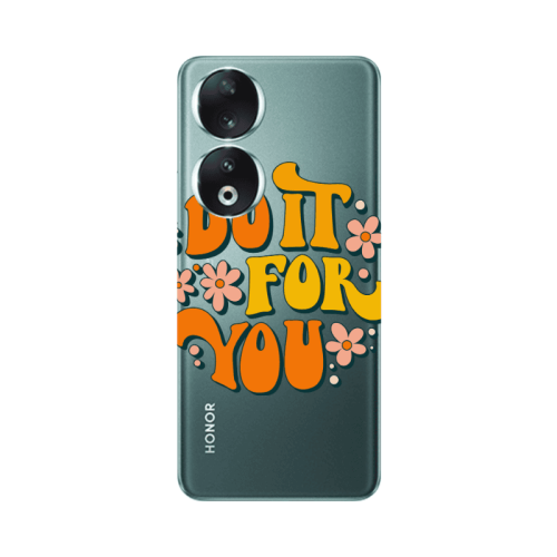 Honor 90 5G Do it For You Transparent Silicone TPU Θήκη