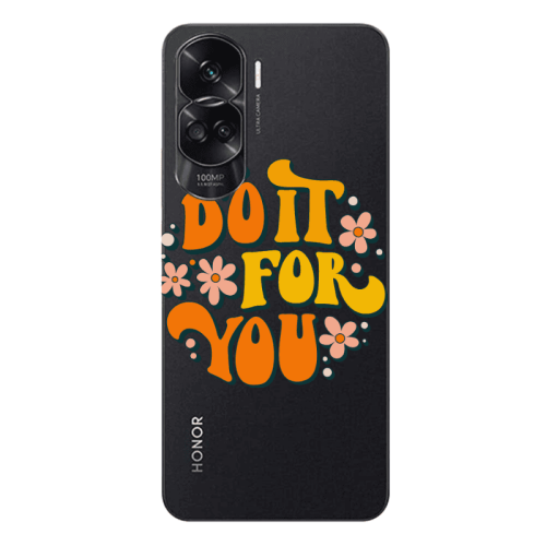 Honor 90 Lite 5G Do it For You Transparent Silicone TPU Θήκη