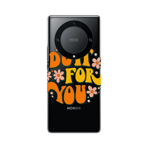 Honor Magic5 Lite 5G Do it For You Transparent Silicone TPU Θήκη