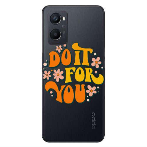 Oppo A 96 Do it For You Transparent Silicone TPU Θήκη
