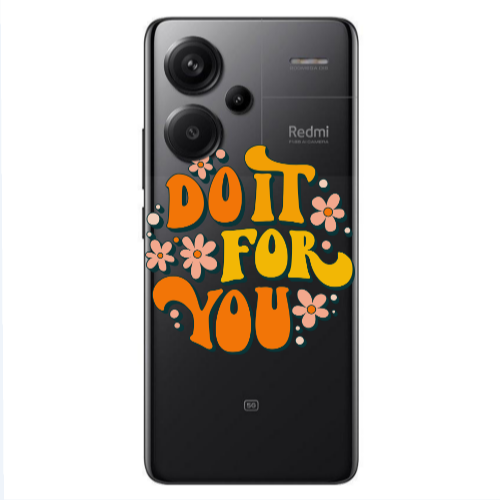 Xiaomi Redmi Note 13 Pro+ 5G  Do it For You Transparent Silicone TPU Θήκη