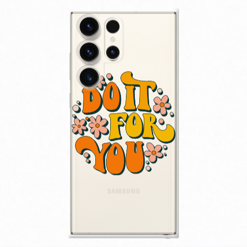 Samsung S24 Ultra Do it For You Transparent Silicone TPU Θήκη