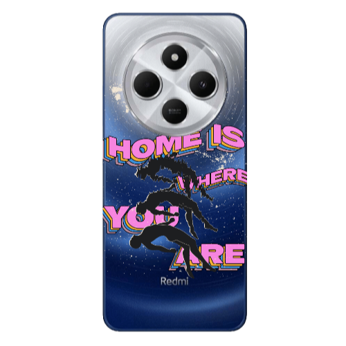 Xiaomi Redmi 14c Home Is Where Transparent Silicone TPU Θήκη