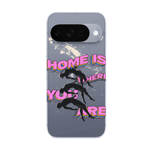 Google Pixel 10 Home Is Where Transparent Silicone TPU Θήκη